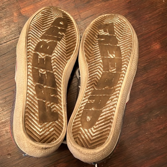 Freebird by Steven 927 Distressed Wedge Insert Sneaker Blue,Red,White Size 8 - Picture 4 of 7